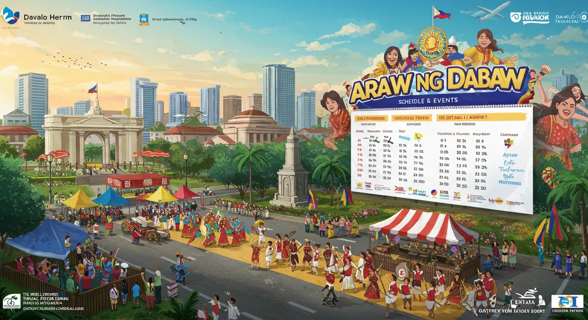 Araw ng Dabaw Schedule & Events Guide 2025