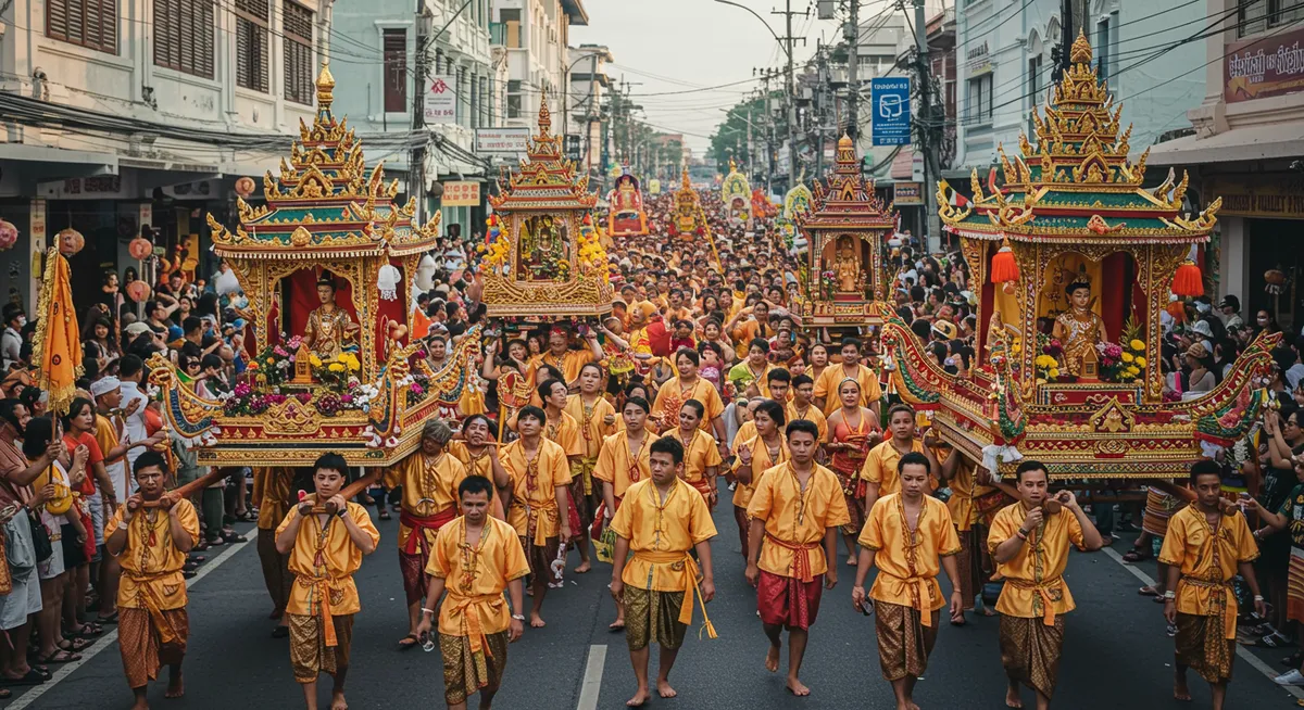 Festivals in Phuket Town, Thailand