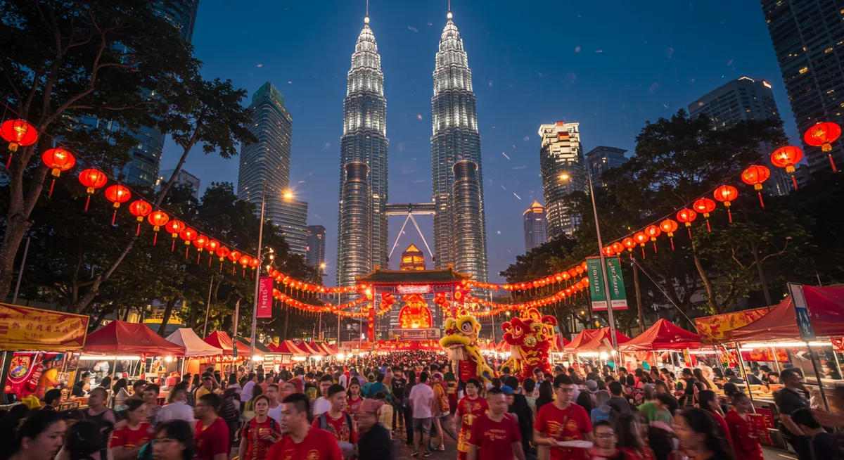 Chinese New Year Celebrations in Kuala Lumpur