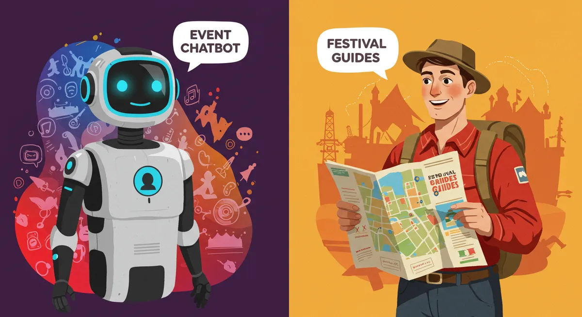Event Chatbot vs Traditional Festival Guides: When to Use Each ...