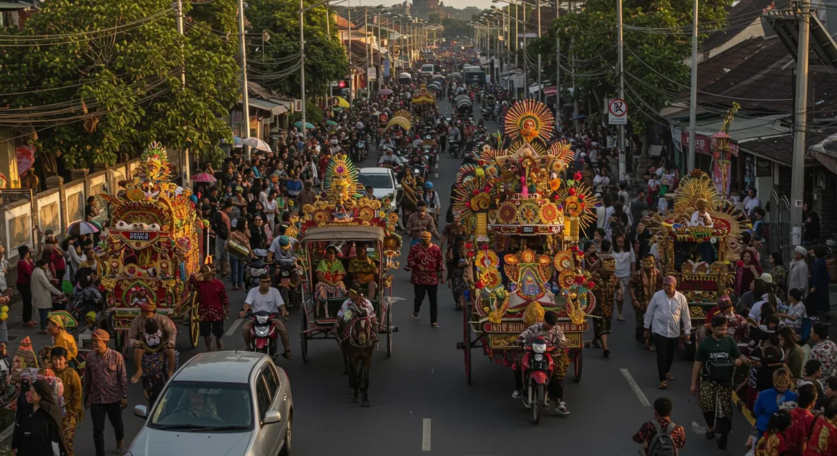Getting Around Mataram During Festival Season