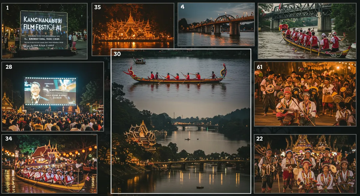 Kanchanaburi Cultural Events Calendar 2025