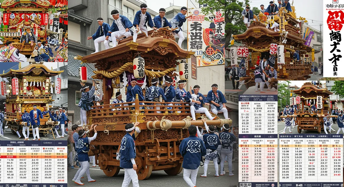 Kishiwada Danjiri Matsuri Schedule 2024 Guide