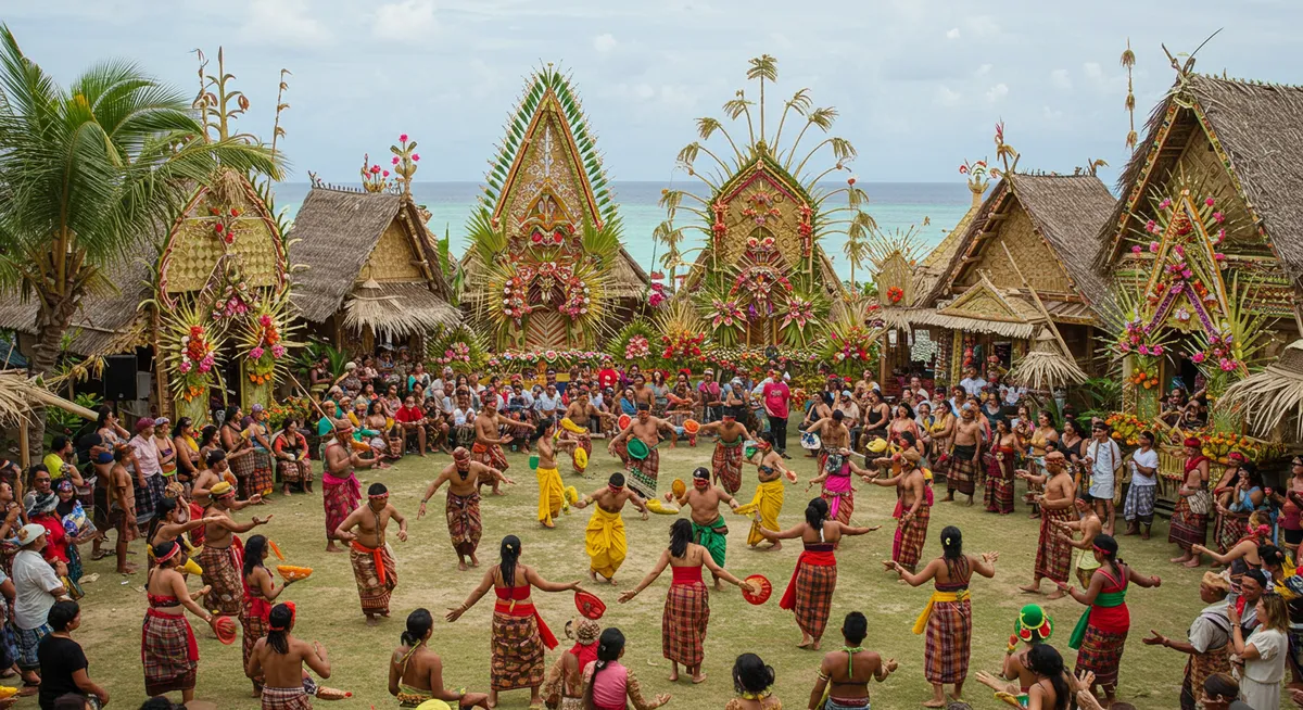Festivals in Nusa Lembongan, Indonesia